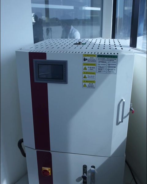 A furnace in the Denco lab