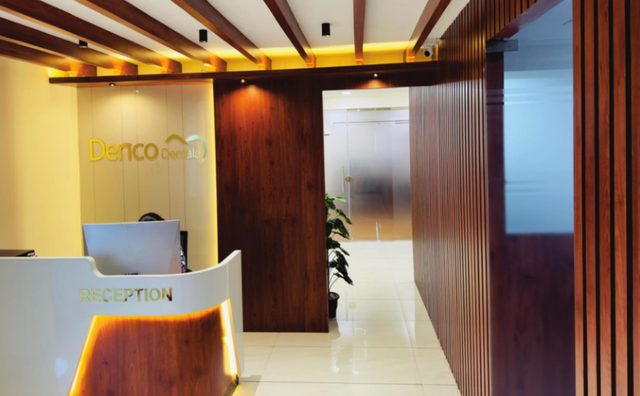 The Denco Dentals reception at 4 Wing Avenue, Panniyankara, Calicut